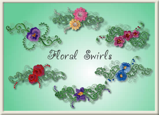 Floral Swirls